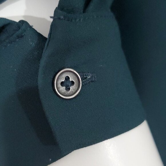 Teal Cardi Shirt Dress - Picture 14 of 15